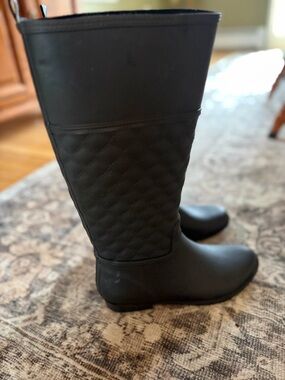 Women’s Quilted Tall Rain Boots Target
